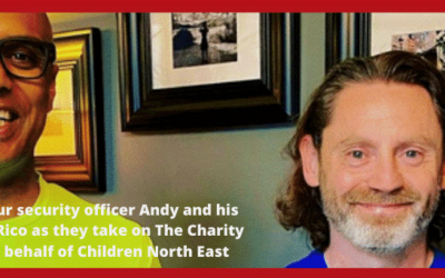 SEP supports our security officer Andy in charity challenge